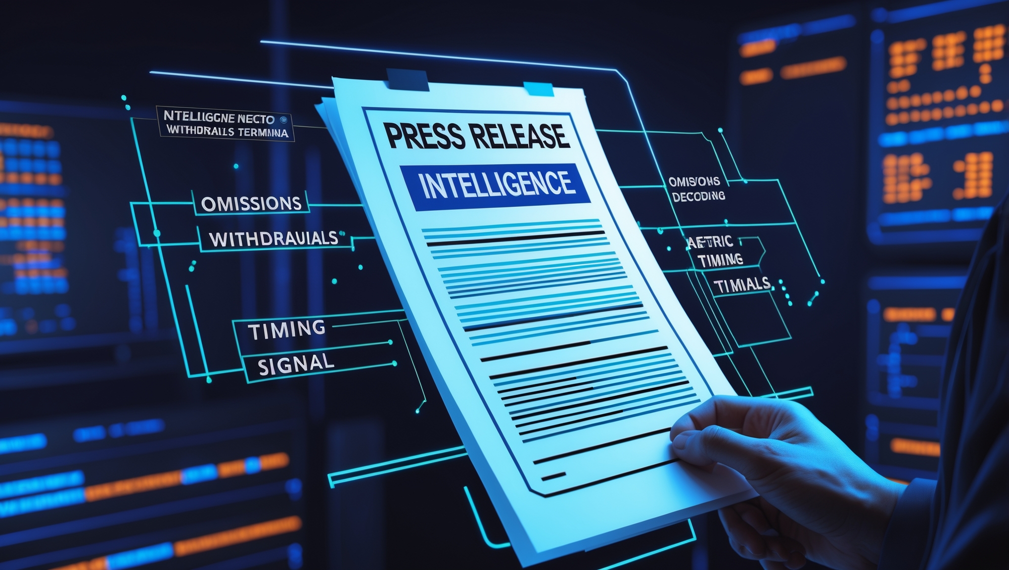 The Press Release Intelligence Decode: Reading What Companies Don't Say